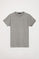 T-shirt básica cinza vigoré de algodão com logótipo Rigby Go
