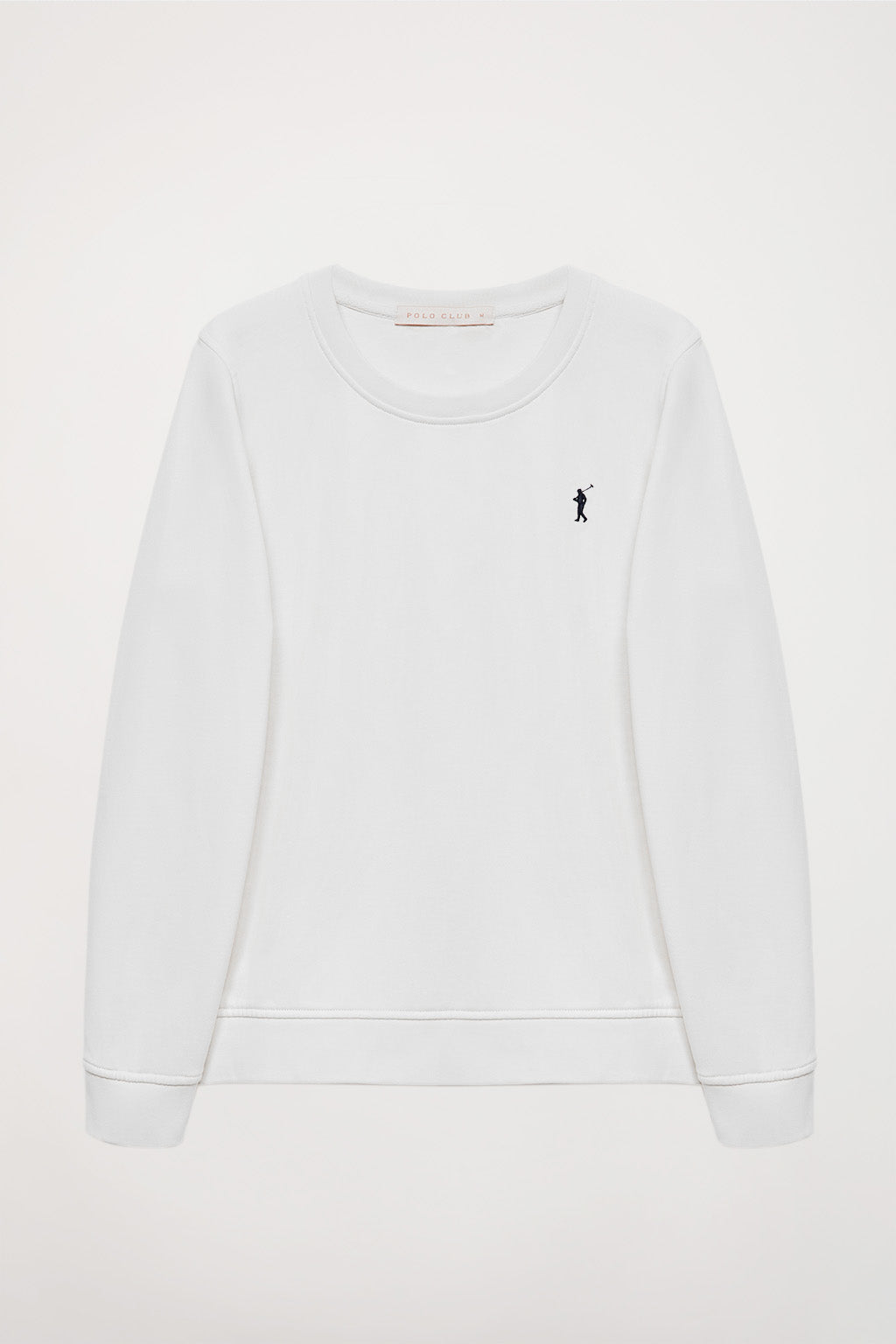 Sudadera polo top blanca