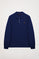Polo de manga comprida azul royal com pormenor Polo Club