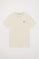 T-shirt branca orgânica Neutrals com logótipo